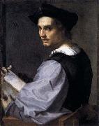 Andrea del Sarto The so called Portrait of a Sculptor USA oil painting artist
